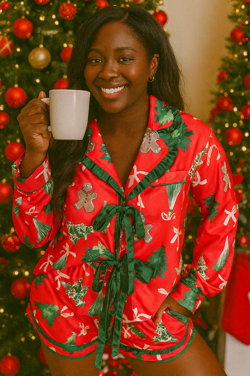 Red Christmas Fashion Set